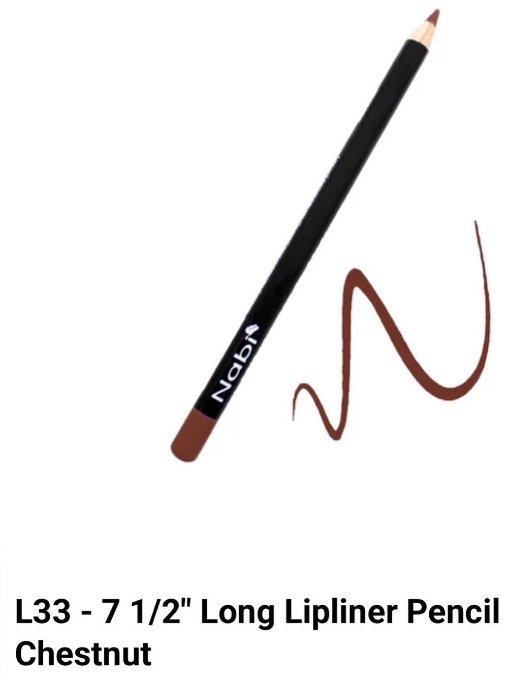 Nabi Authentic 7.5” Lip Liner Pencils 18pc Bundle-Assorted Color Collection NEW - Picture 4 of 16